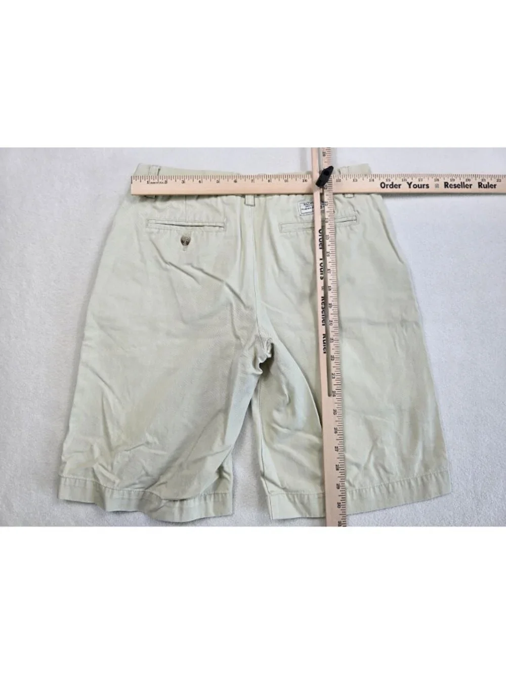 Polo By Ralph Lauren Beige Khaki Cotton Shorts Boys Youth Size 18